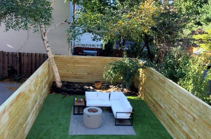 Fence installation